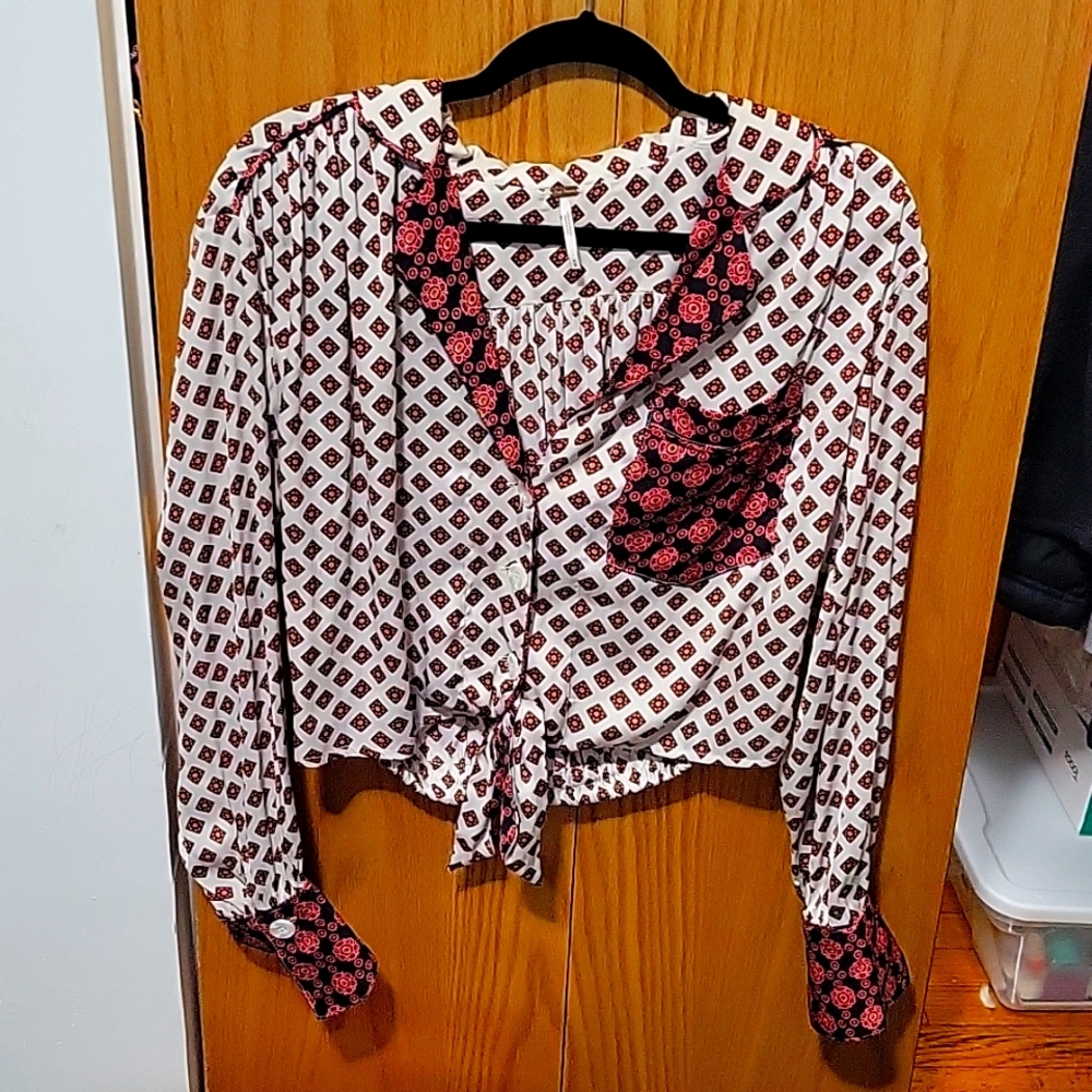 Free People Silky Top